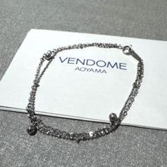 VENDOME AOYAMA チェーンブレスレット K18WG 美品