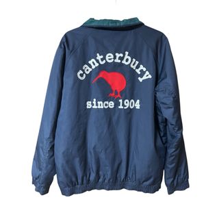 CANTERBURY カンタベリー ナイロンジャケット 中綿入り ビッグロゴ