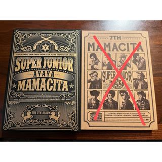 SUPER JUNIOR MAMACITA 7TH ALBUM 韓国盤 Aver